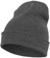F1501KC 1501KC Flexfit Heavyweight Long Beanie Charcoal colour image